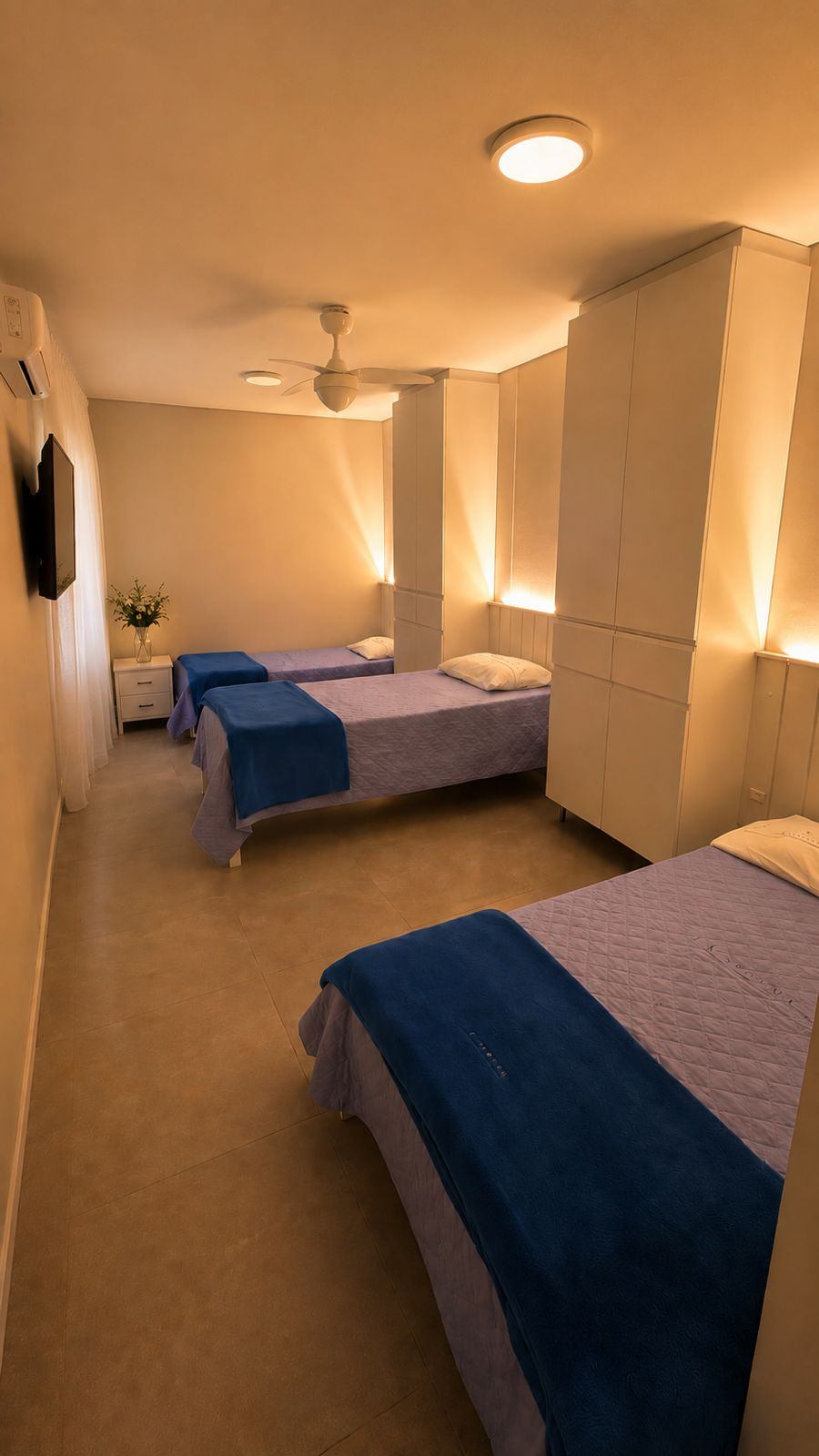 Quarto compartilhado do La Serena